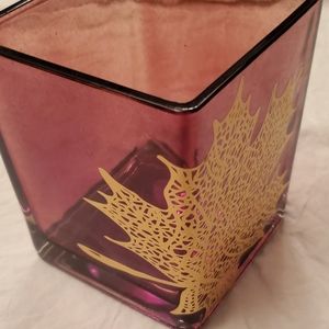 Small fall inspired vase